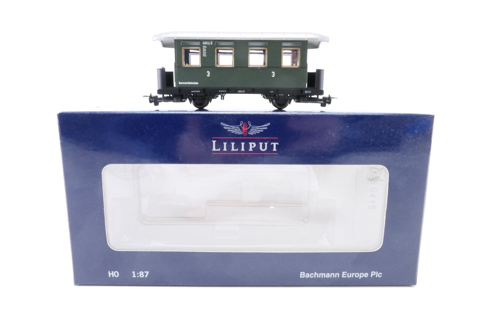Liliput L370423 Personenwagen 3.Klasse DR Epoche II Cis 480 Li Ö,Analog,H0,OVP.0