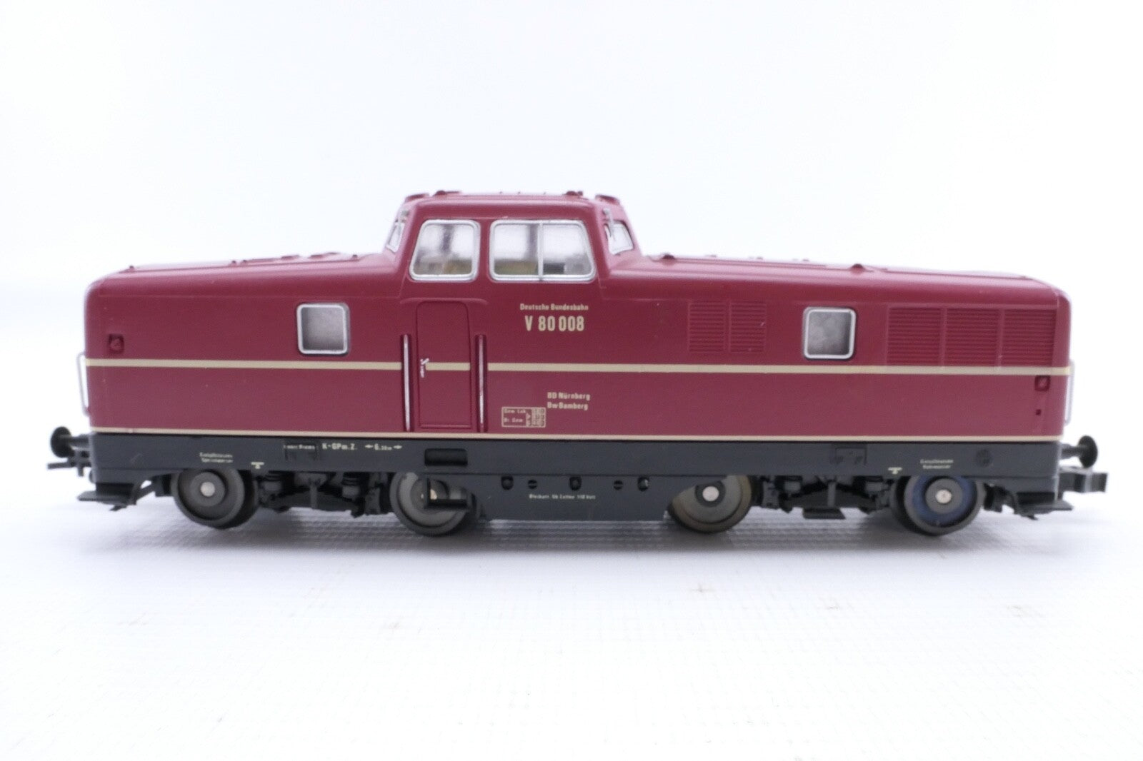 Lima H0 201626L Diesellok BR V 80 008 der DB, Analog, in OVP. BASTLER!!3