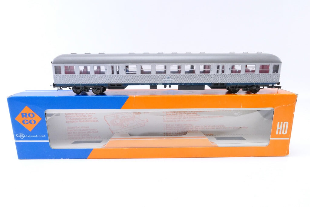 Roco 4266 Personenwagen „Silberling“ 1./2. Klasse der DB, Analog, Spur H0, OVP.0