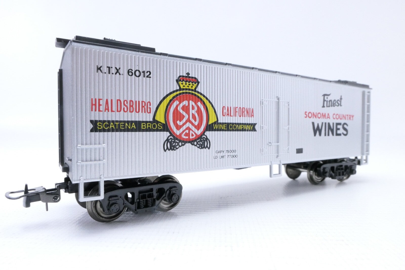Mehano T071/17852 Sonoma Wines Reefer Car 40', Analog, Spur H0, in OVP.4