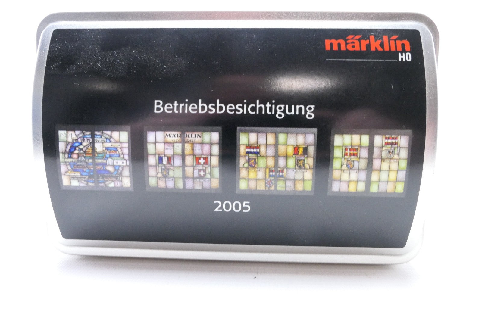 Märklin 4473 Güterwagen Betriebsbesichtigung 2005 in Blechbox, WS in OVP.13