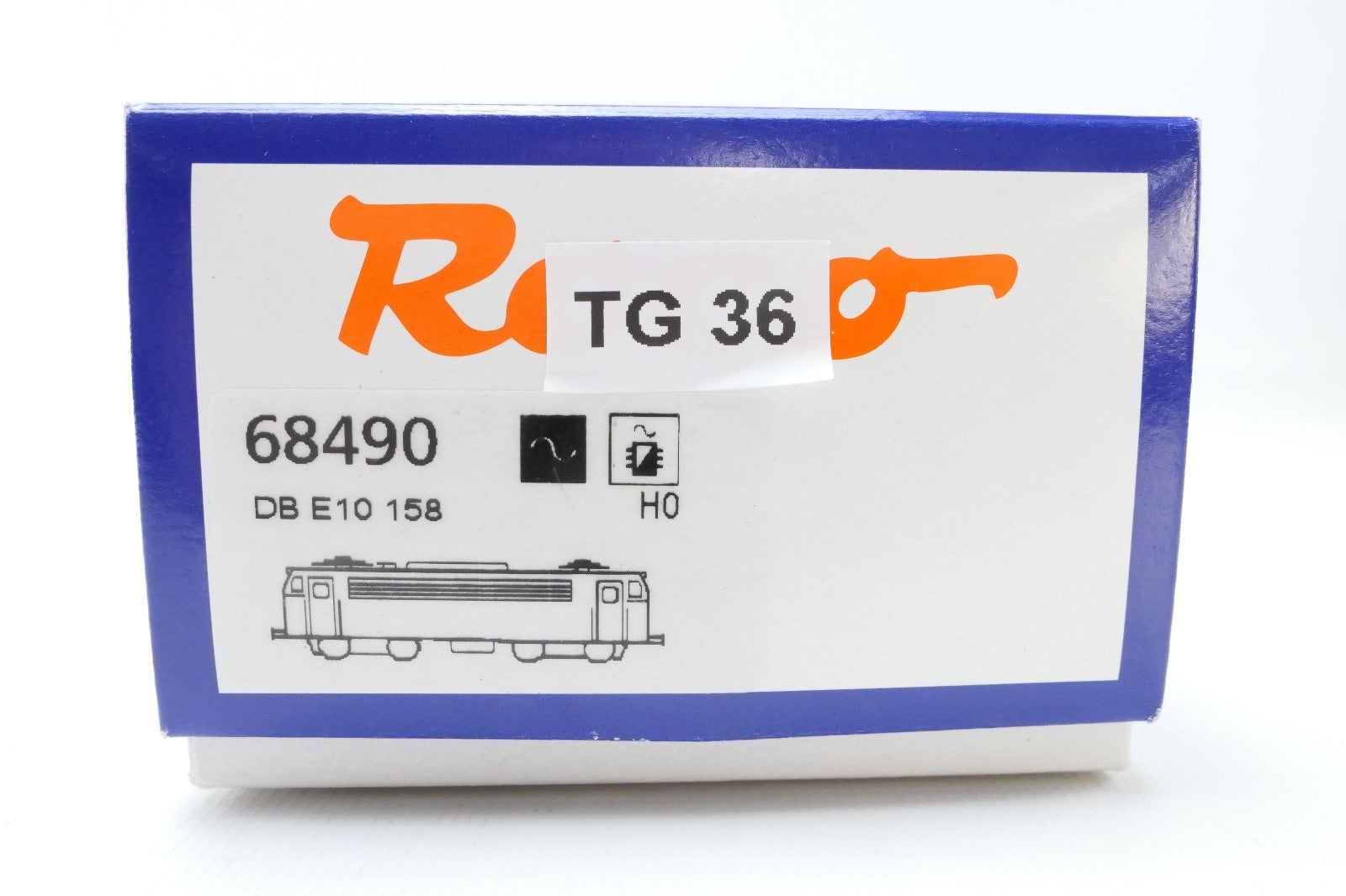 Roco H0 68490 E-Lok BR E10 158 der DB, WS, Digital, in OVP mit BA.11