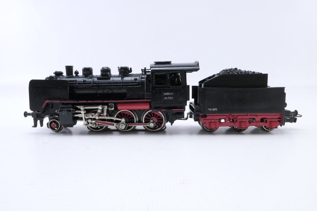 Märklin 3003 Schlepptender Dampflok BR 24 014 der DB, Analog, Spur H0, in OVP.5