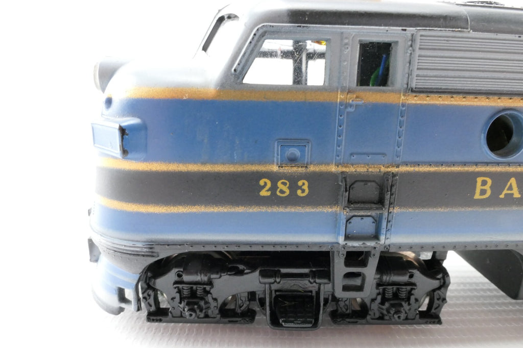 Tyco H0 Mantua Diesellok Baltimore & Ohio 402-25 BR F7, in Auhagen EVP. GEPRÜFT.9