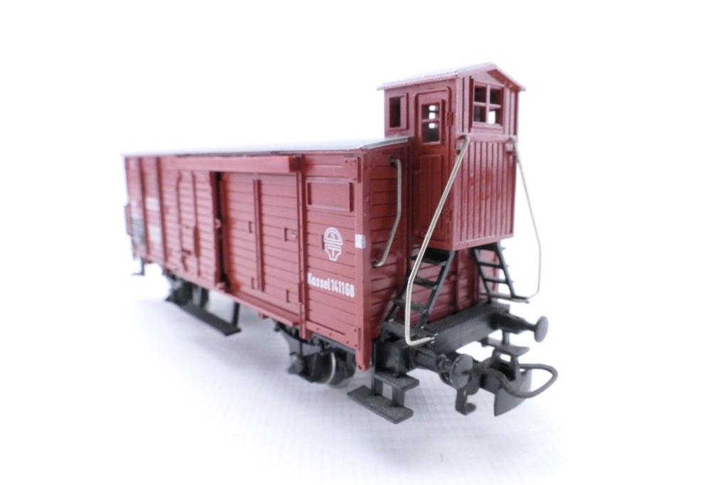 Märklin 4695 Gedeckter Güterwagen mit Bremserhaus der DB, Analog, Spur H0, OVP.2