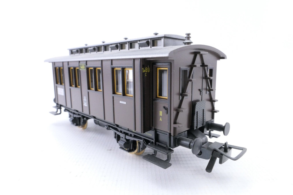 Fleischmann 5824 Personenwagen 2./3.Kl. der KPEV, Analog, Spur H0, in OVP.2