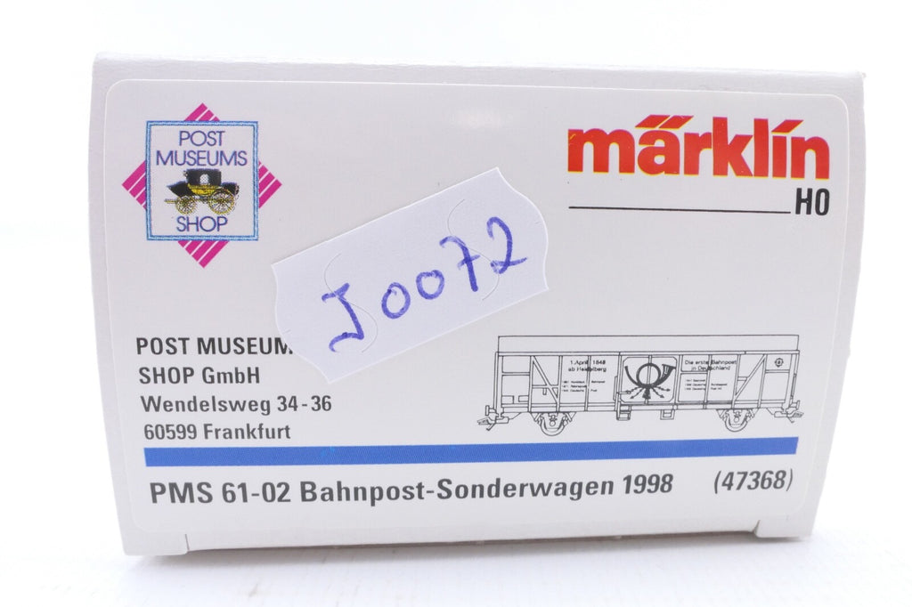 Märklin 47368 Bahnpost-Sonderwagen 1998, Spur H0, in OVP.10