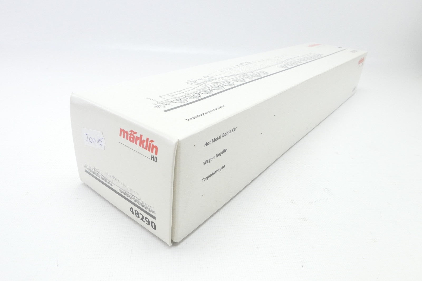 Märklin H0 48290 Torpedopfannenwagen, WS in OVP.9