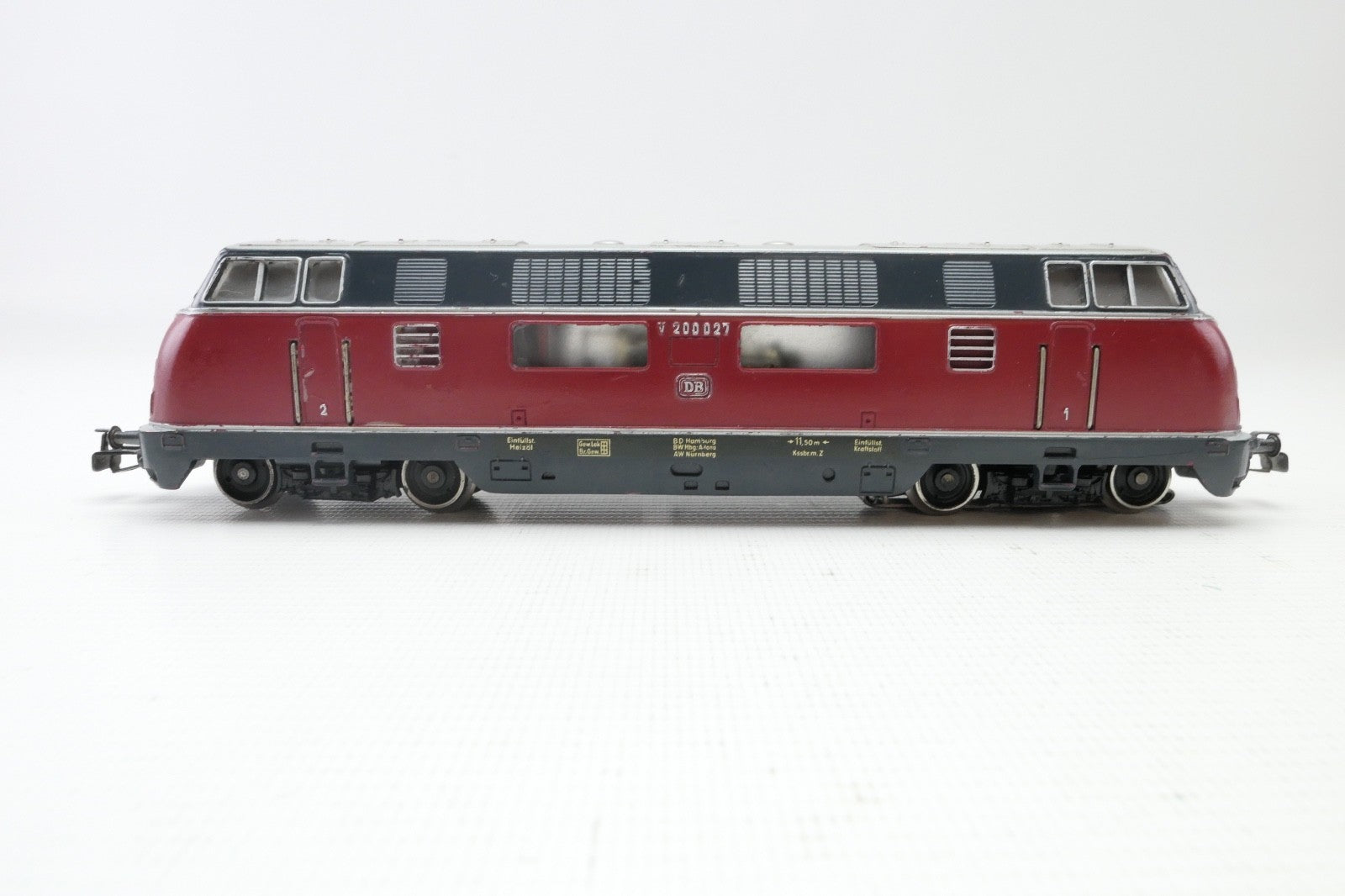 Märklin H0 3021 Diesellok BR V 200 027 der DB, Ohne Verpackung.2