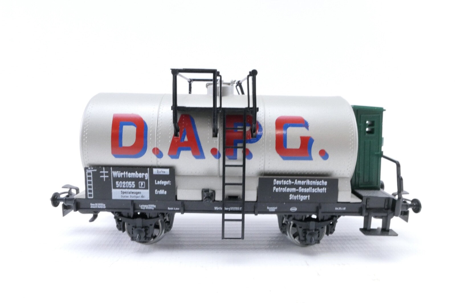 Märklin 4674 Kesselwagen mit Bremserhaus D.P.A.G, Analog, Spur H0, in OVP.6