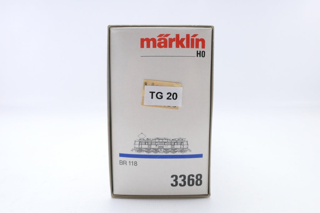 Märklin H0 3368 E-Lok BR 118 024-9 der DB, WS, Analog, in OVP mit BA.12