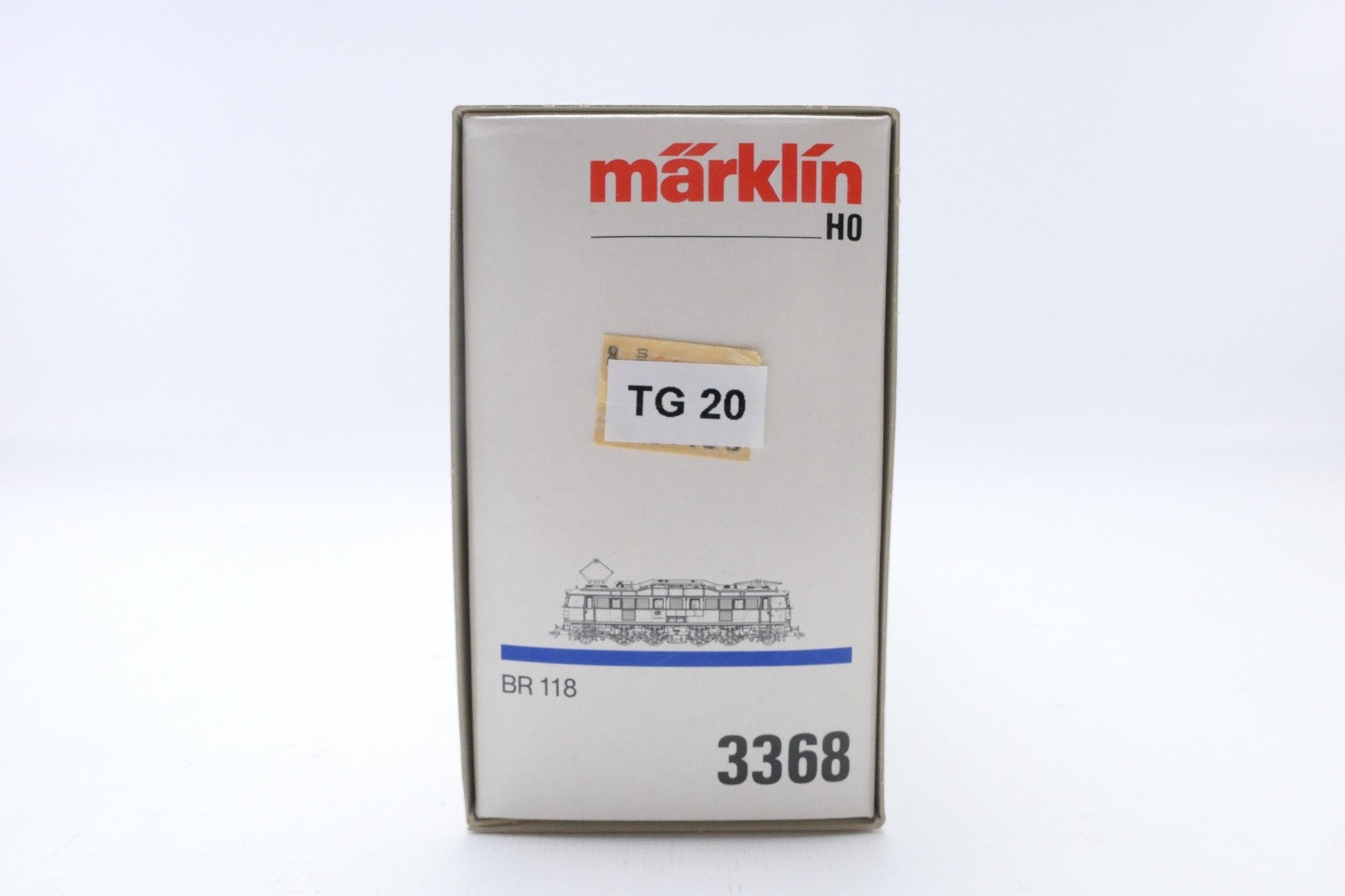 Märklin H0 3368 E-Lok BR 118 024-9 der DB, WS, Analog, in OVP mit BA.12