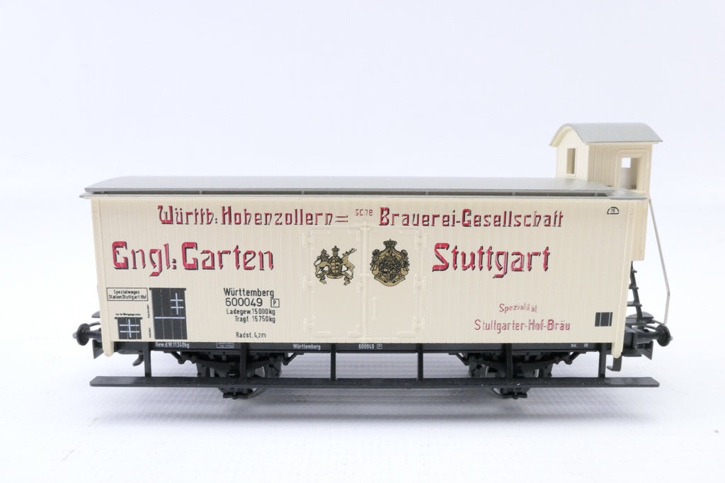Märklin 4677 Bierwagen Engl. Garten Stuttgart, Analog, Spur H0, in OVP.6