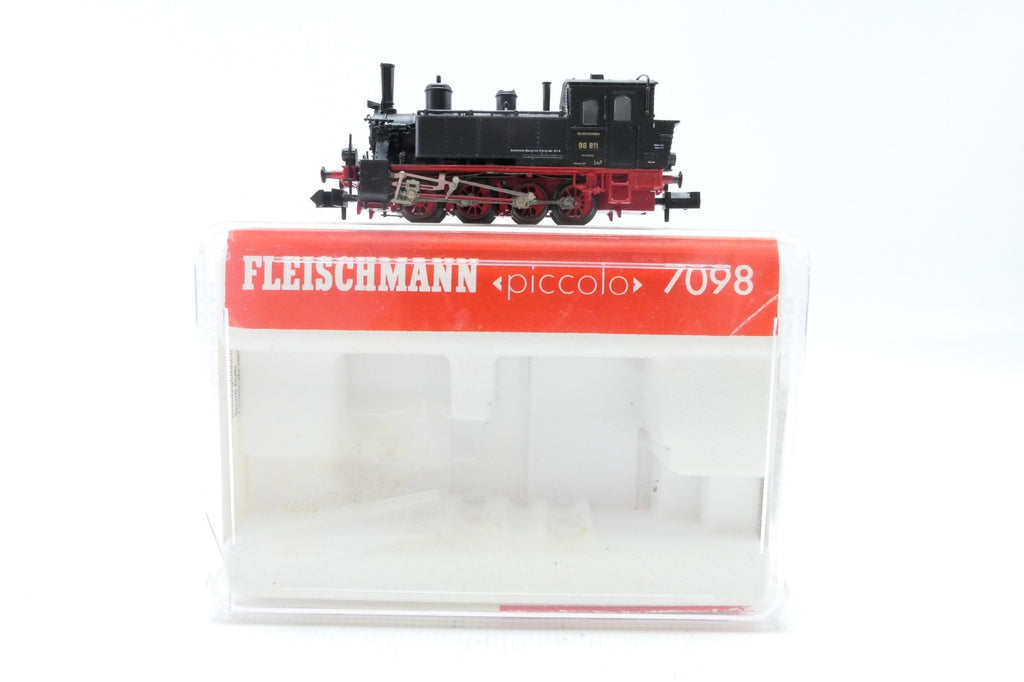 Fleischmann N 7098 Dampflok BR 98 811 der DRG, GS, Analog, in OVP.0
