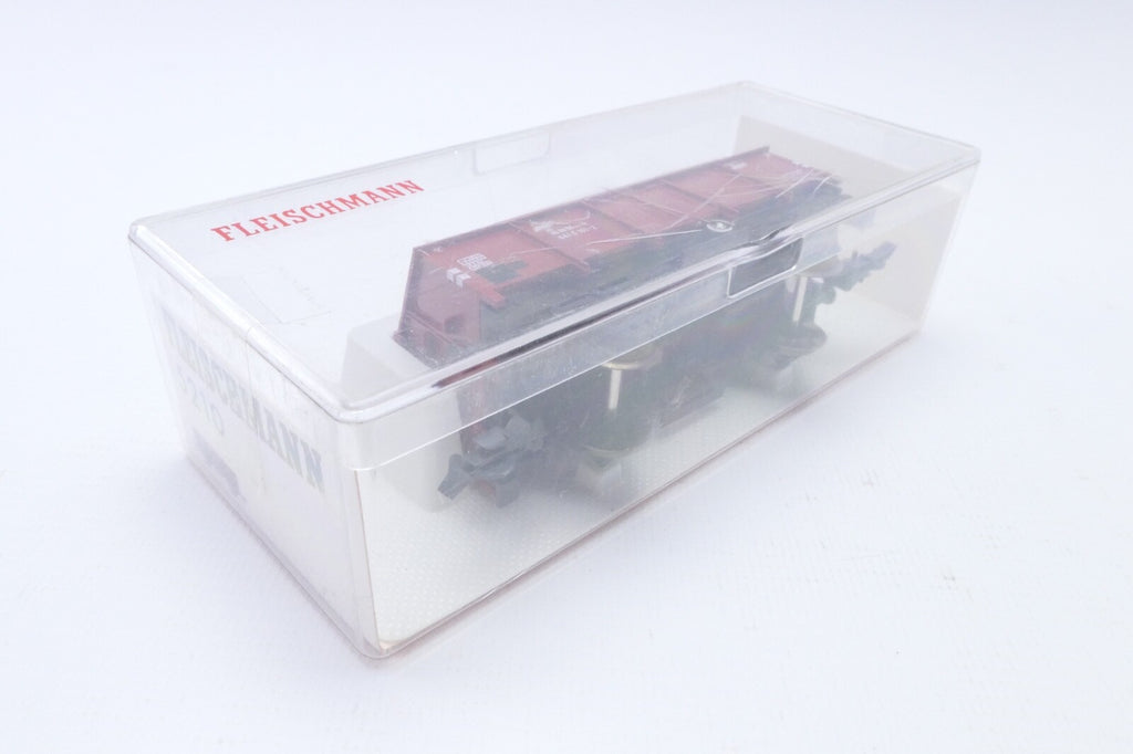 Fleischmann 5210 Klappdeckelwagen der DB, Analog, Spur H0, in OVP.9