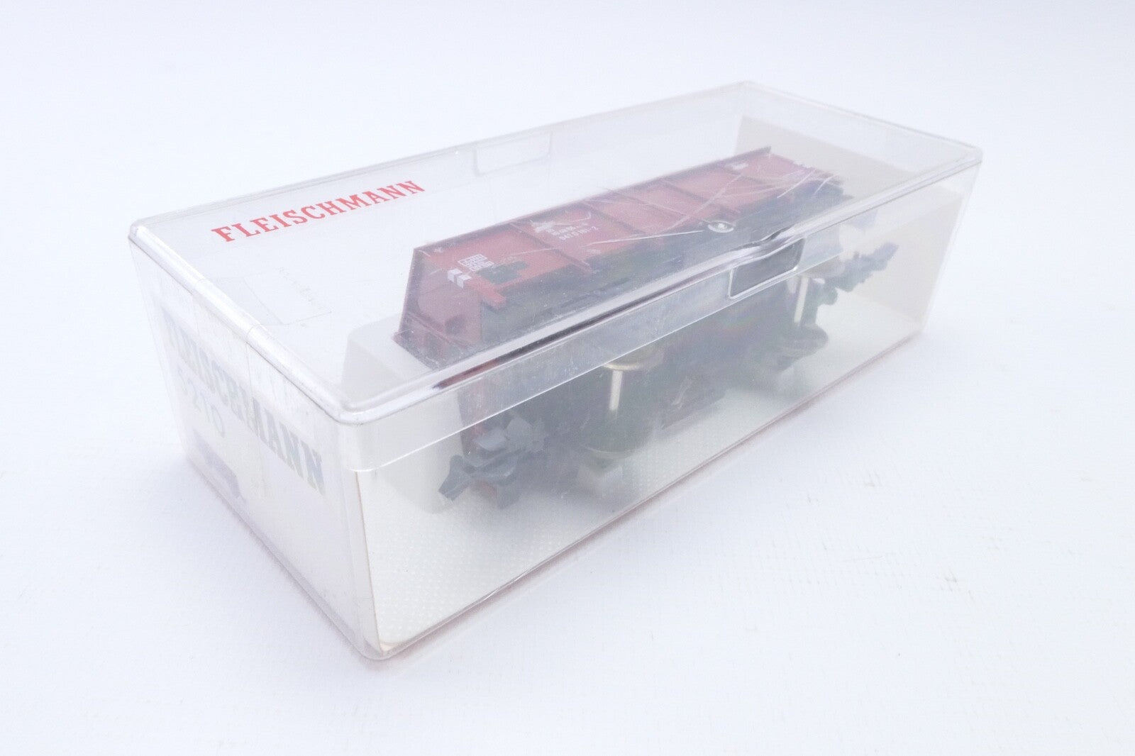 Fleischmann 5210 Klappdeckelwagen der DB, Analog, Spur H0, in OVP.9