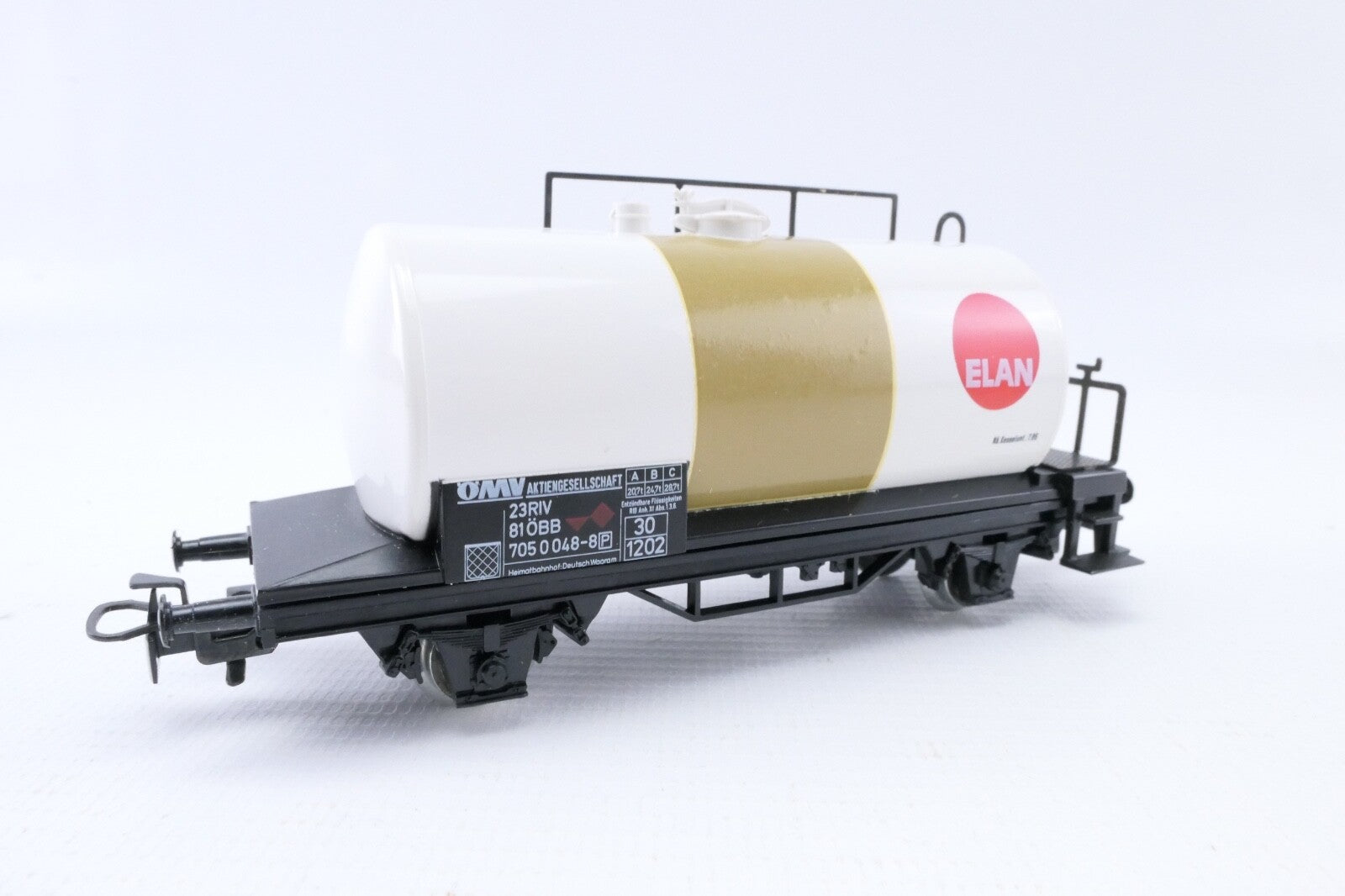 Märklin 4444 Kesselwagen "Elan" der DB , Analog, Spur H0, in OVP.1