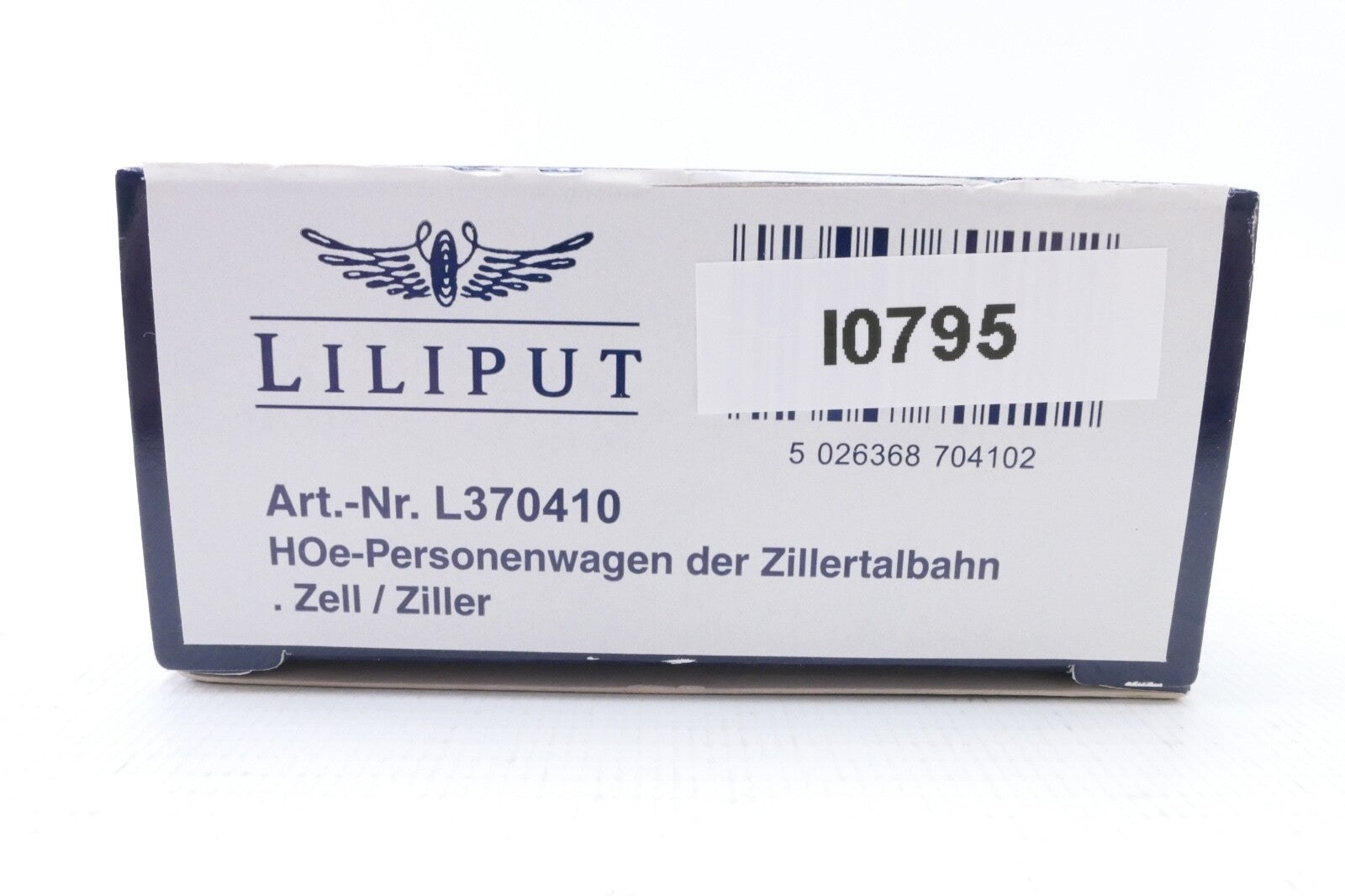 Liliput L370410 Personenwagen der Zillertalbahn Zell/Ziller,Analog,Spur H0e,OVP.9