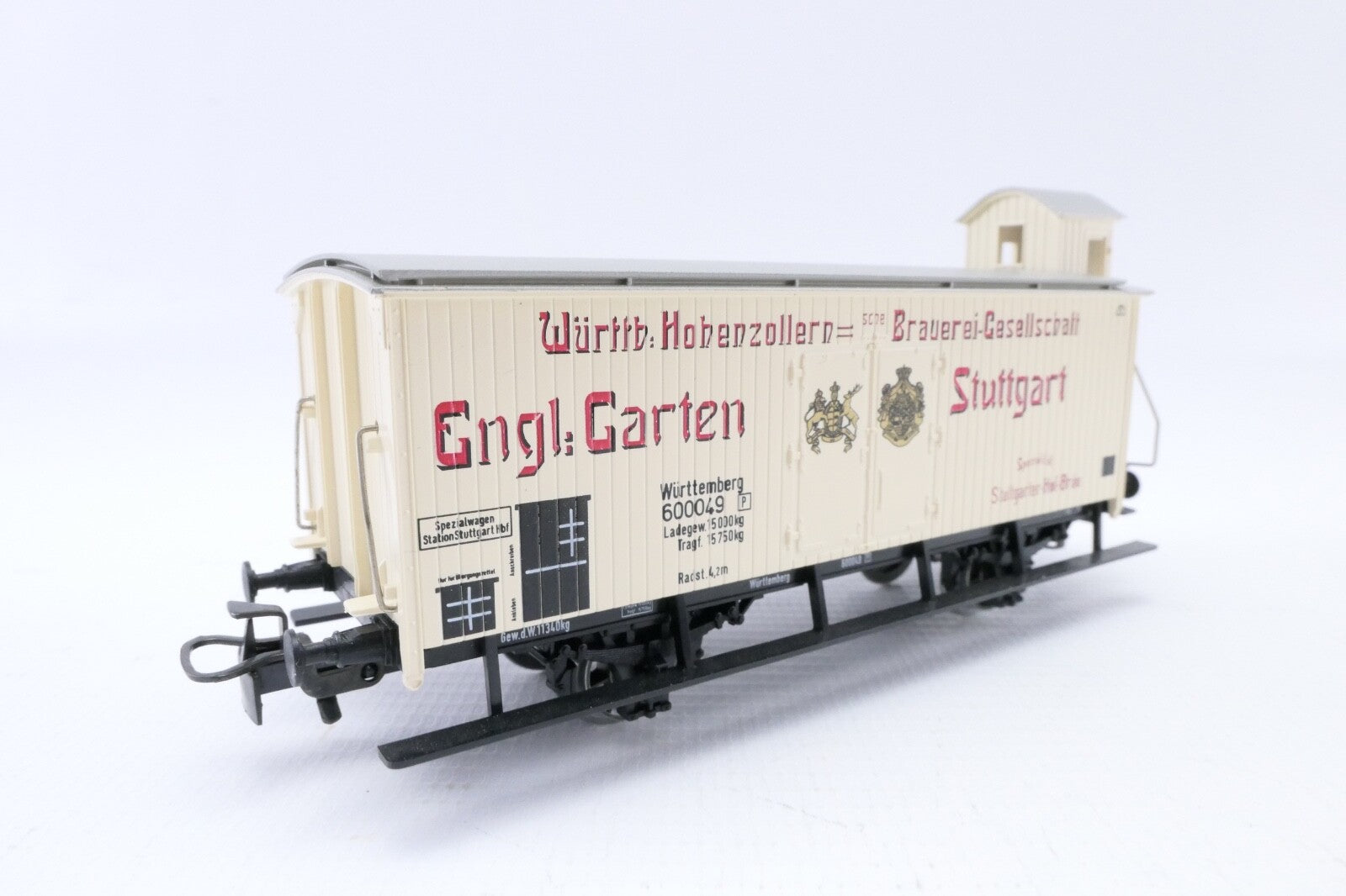Märklin 4677 Bierwagen Engl. Garten Stuttgart, Analog, Spur H0, in OVP.4