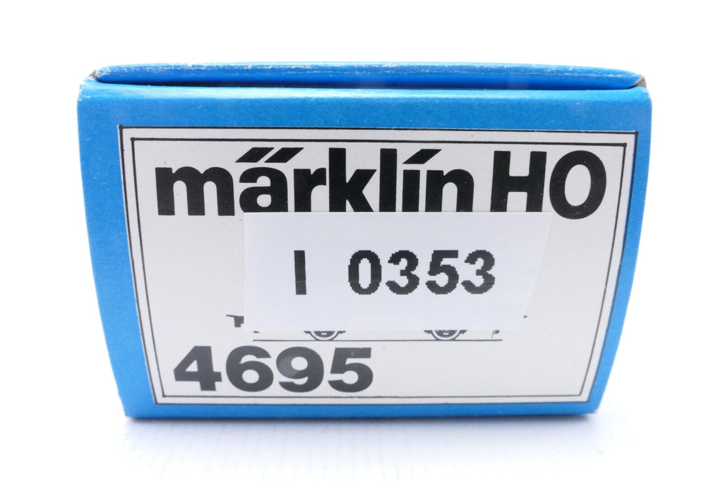 Märklin 4695 Gedeckter Güterwagen mit Bremserhaus der DB, Analog, Spur H0, OVP.10