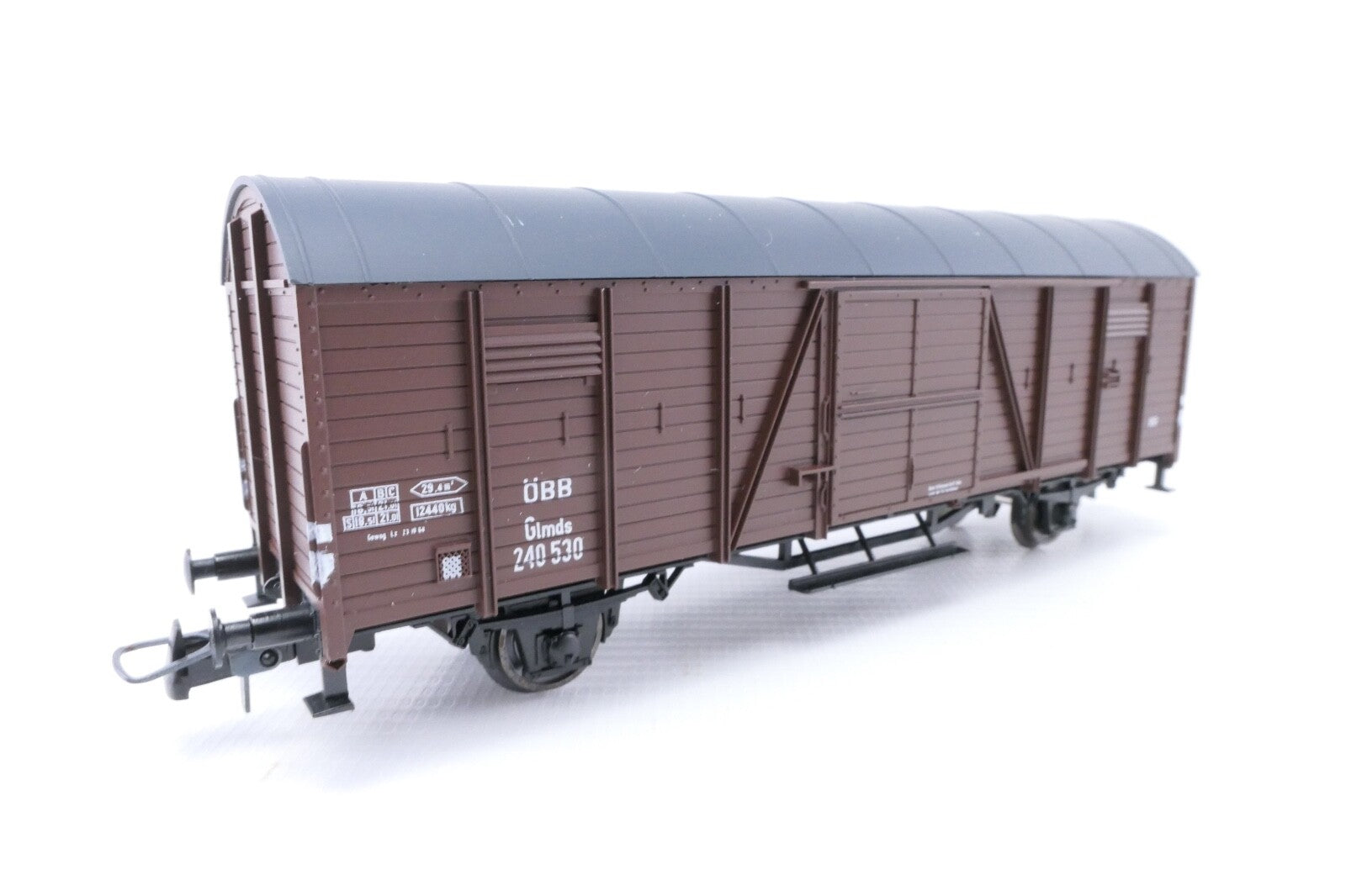 Roco 46104 Geschlossener Güterwagen der DB, Analog, Spur H0, in OVP.1