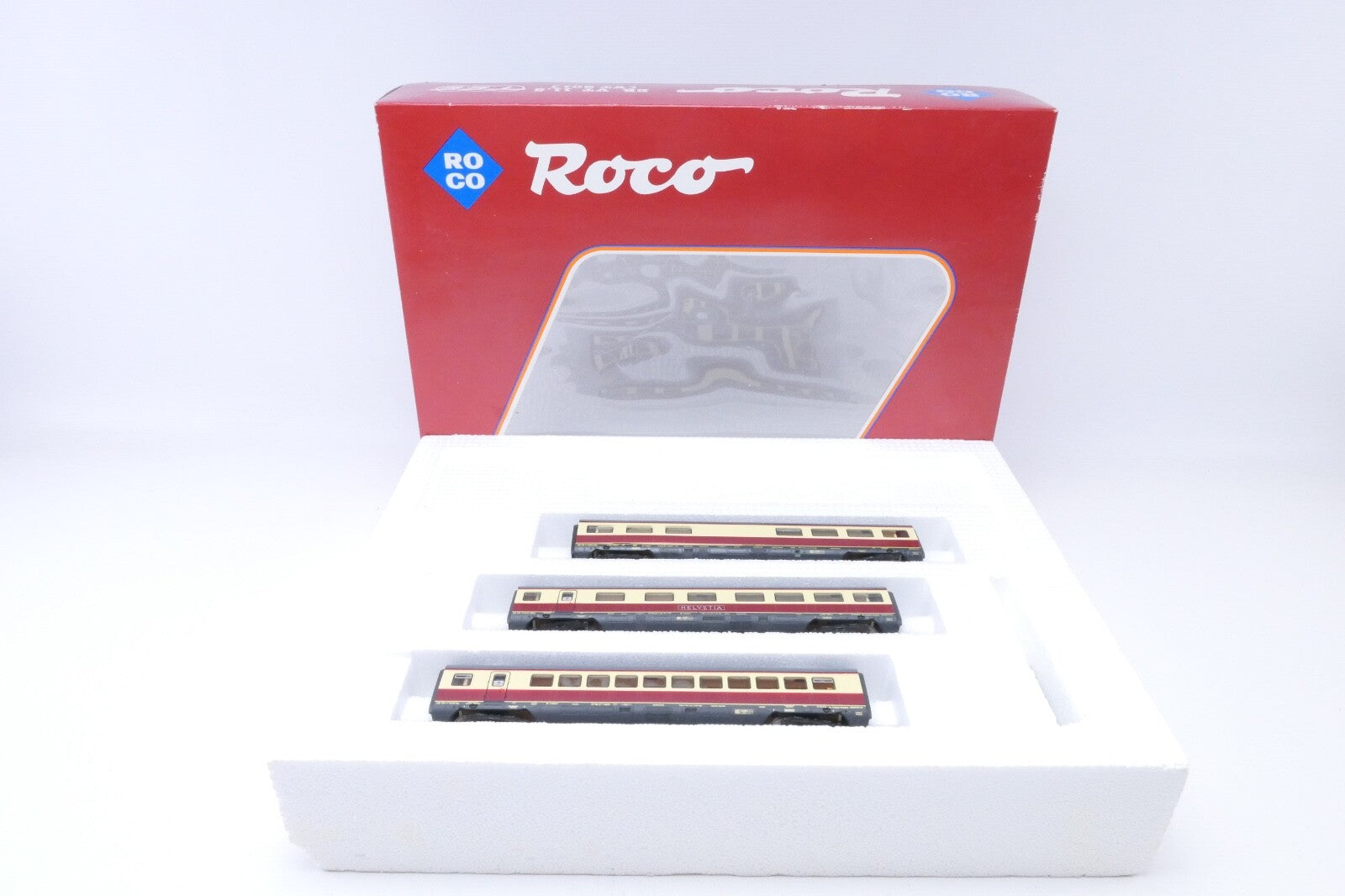 Roco H0 04070A Wagenset BR VT 11.5 (VT 601), Analog, in OVP.0