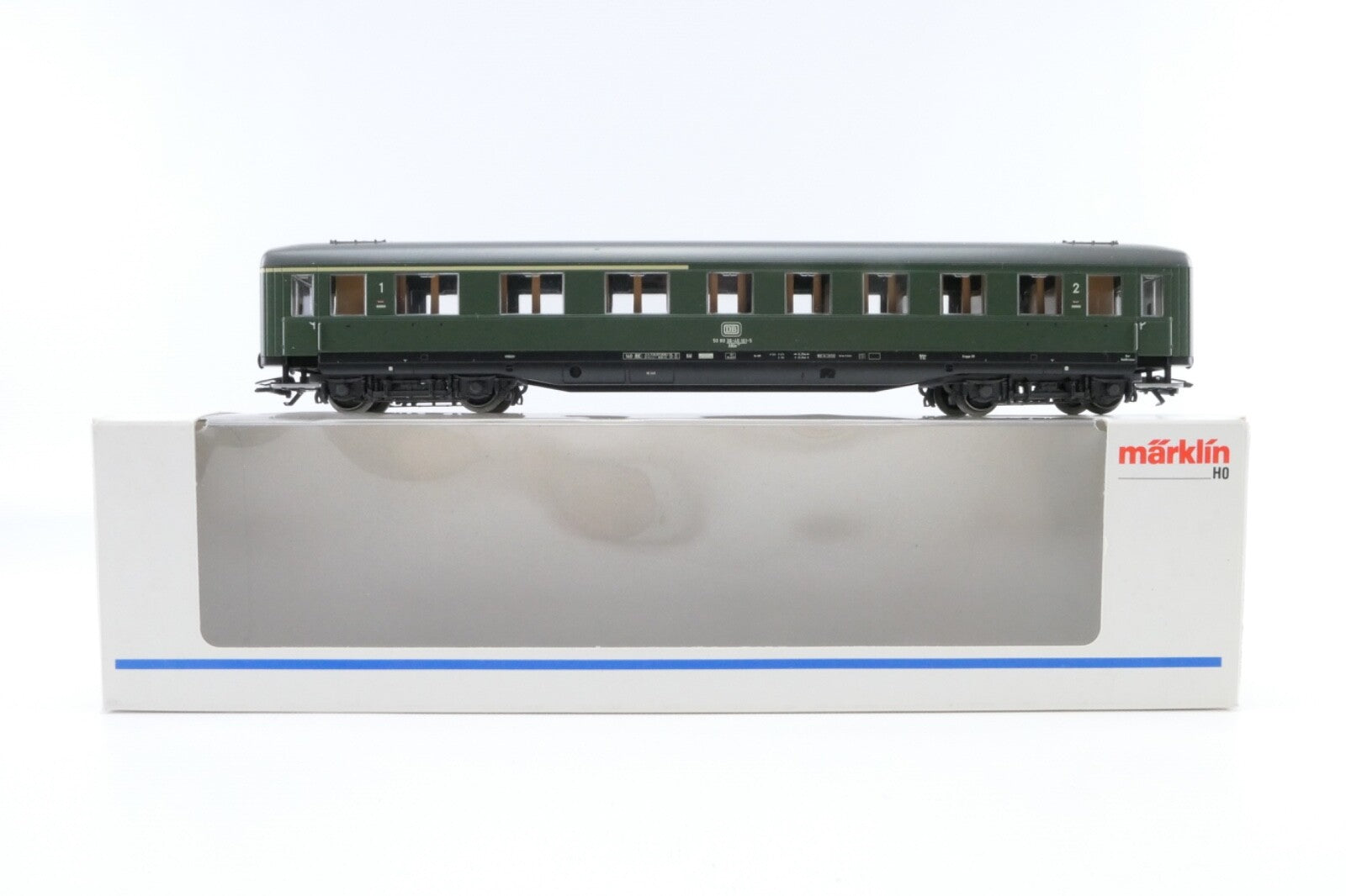 Märklin 43210 Schürzenwagen 1./2. Klasse der DB , Spur H0, in OVP.0