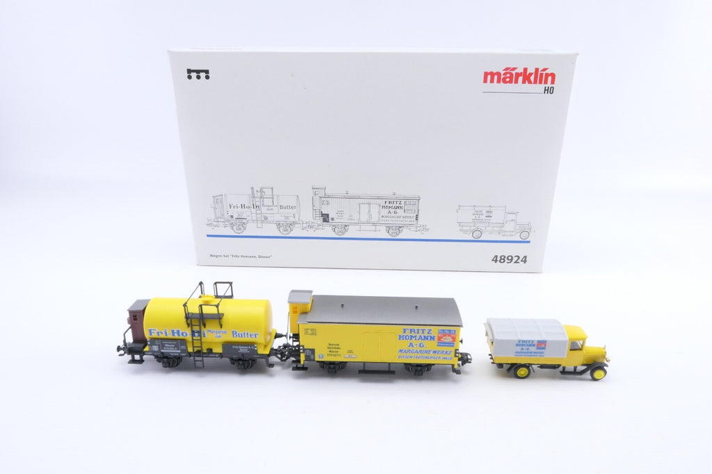 Märklin 48924 Wagen Set "Fritz Homann, Dissen" der DRG, Spur H0, in OVP.0