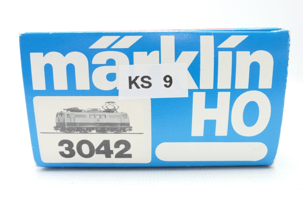 Märklin H0 3042 E-Lok BR 111 043-6 der DB, Analog, in OVP.12