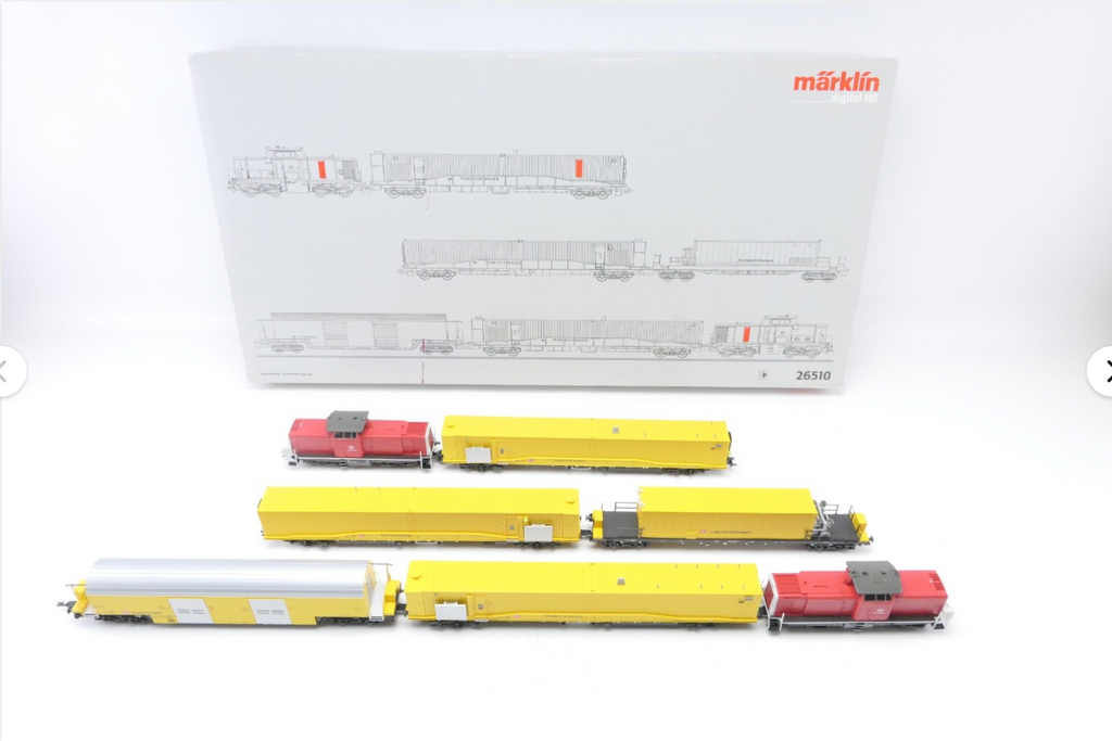 Märklin 26510 Tunnelrettungszug der DB, umgebaut von der FA. Märklin auf mfx,H0.