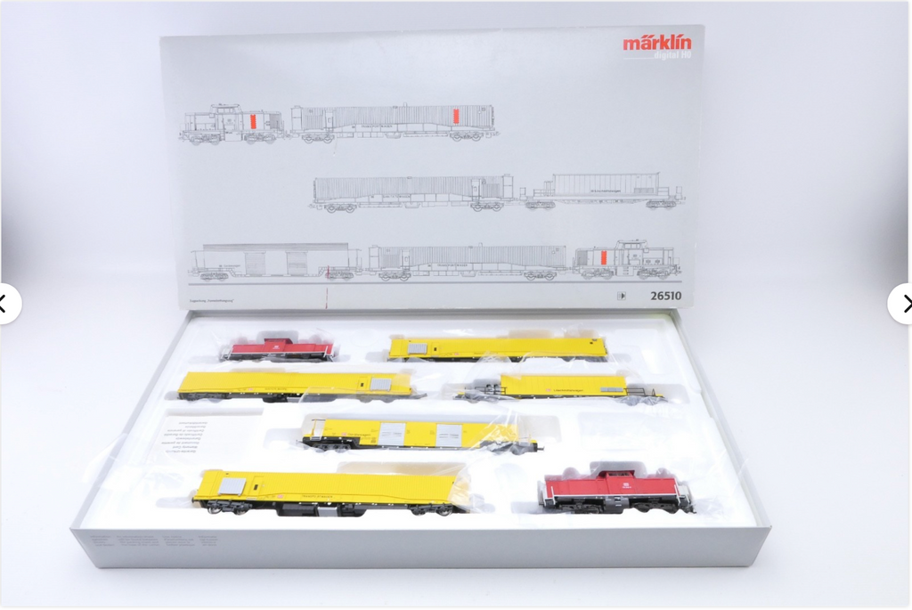 Märklin 26510 Tunnelrettungszug der DB, umgebaut von der FA. Märklin auf mfx,H0.