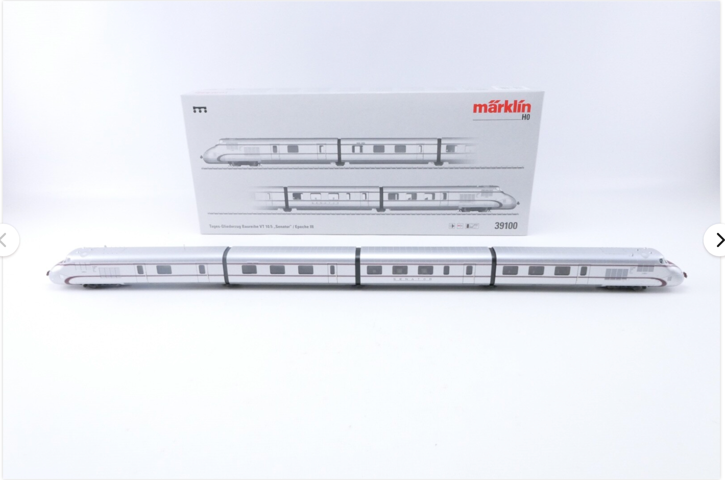 Märklin 39100 Tages-Gliederzug Baureihe VT 10.5 Senator, mfx dig. , H0, in OVP.