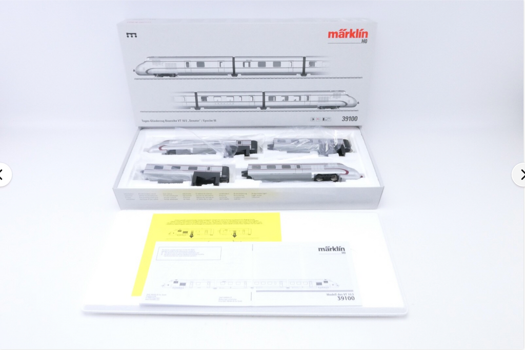 Märklin 39100 Tages-Gliederzug Baureihe VT 10.5 Senator, mfx dig. , H0, in OVP.
