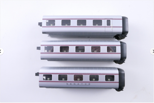 Märklin 41100 Ergänzungswagen-Set zum Tagesgliederzug Baureihe VT 10.5 „Senator"