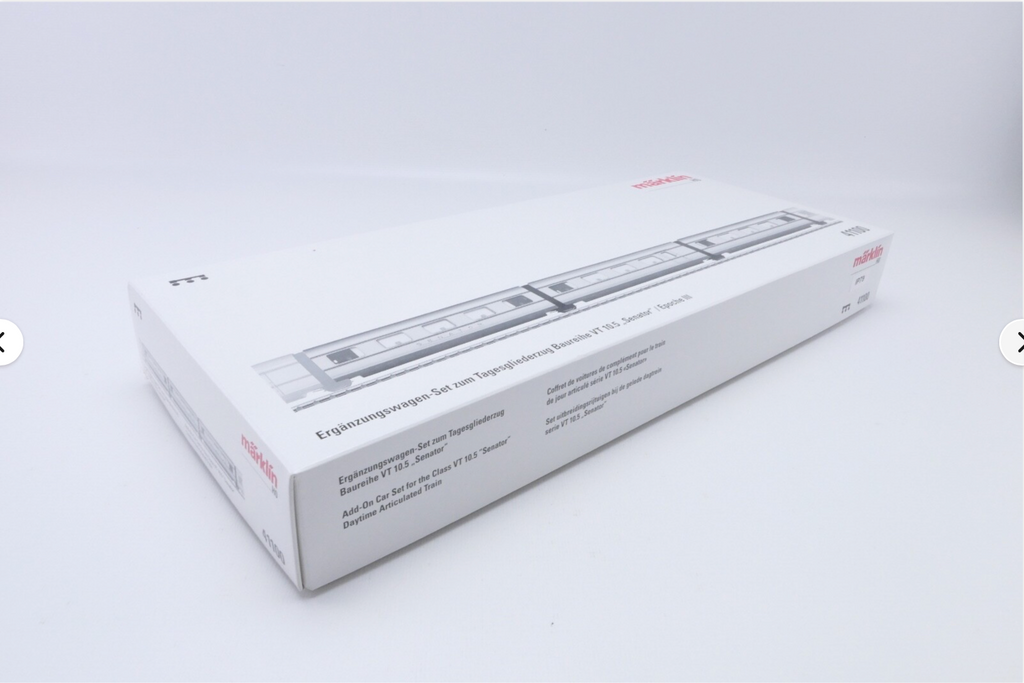 Märklin 41100 Ergänzungswagen-Set zum Tagesgliederzug Baureihe VT 10.5 „Senator"