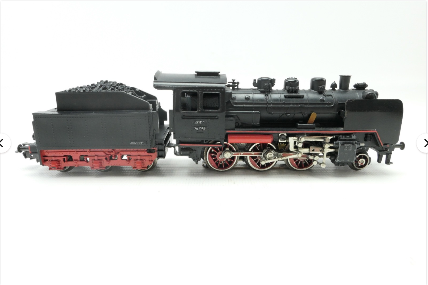 Märklin 3003 Dampflok BR 24 058 der DB, WS, Analog, in OVP.